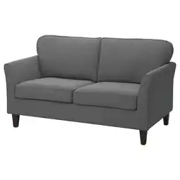IKEA Ekholma 2-seters sofa, Hakebo mørk grå tilbud