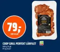 Coop Obs COOP grill perfekt lårfilet tilbud