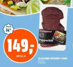 Coop Obs Skjeggerød pepperbiff storfe tilbud