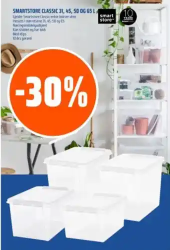 Coop Obs SMARTSTORE classic 31, 45, 50 og 65 l tilbud