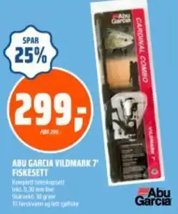 Coop Obs ABU GARCIA vildmark 7' fiskesett tilbud