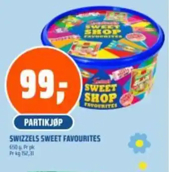 Coop Obs Swizzels sweet favourites tilbud
