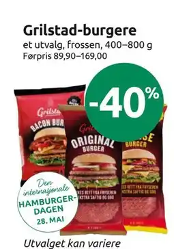 Joker Grilstad-burgere tilbud