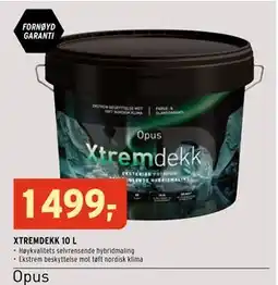 Montér XTREMDEKK 10 L tilbud