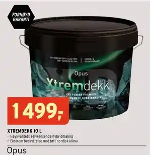 Montér XTREMDEKK 10 L tilbud
