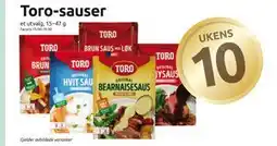 Joker Toro-sauser tilbud