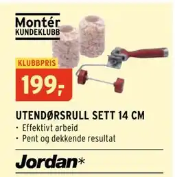 Montér UTENDØRSRULL SETT 14 CM tilbud