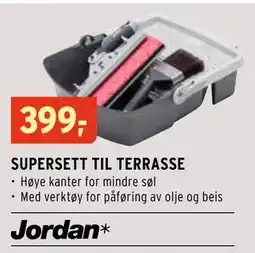 Montér SUPERSETT TIL TERRASSE tilbud