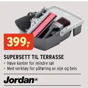 Montér SUPERSETT TIL TERRASSE tilbud