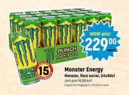 Eurocash Monster Energy tilbud