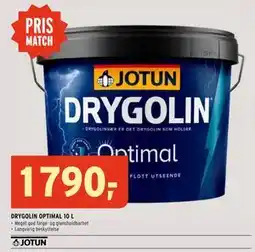 Montér DRYGOLIN OPTIMAL 10 L tilbud