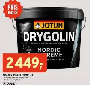 Montér DRYGOLIN NORDIC EXTREME 10 L tilbud