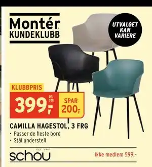 Montér CAMILLA HAGESTOL, 3 FRG tilbud
