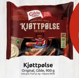 Joker Kjøttpølse tilbud