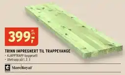 Montér TRINN IMPREGNERT TIL TRAPPEVANGE tilbud