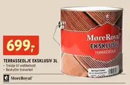 Montér TERRASSEOLJE EKSKLUSIV 3L tilbud