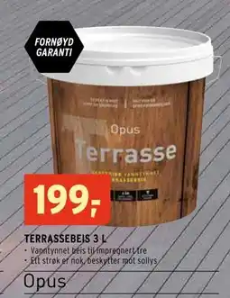 Montér TERRASSEBEIS 3 L tilbud