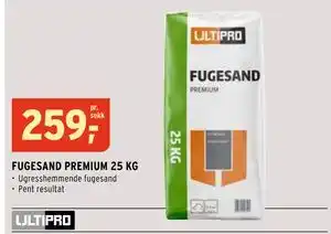 Montér FUGESAND PREMIUM 25 KG tilbud