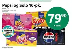 Joker Pepsi og Solo 10-pk tilbud