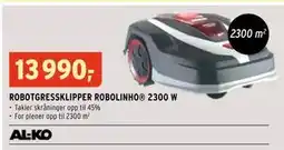 Montér ROBOTGRESSKLIPPER ROBOLINHO 2300 W tilbud