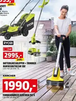 Bauhaus TERRASSEBØRSTE ELEKTRISK PCL 4 tilbud