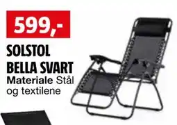 Bauhaus SOLSTOL BELLA SVART tilbud