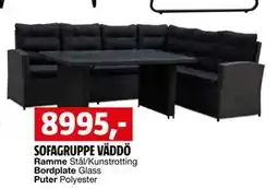 Bauhaus SOFAGRUPPE VÄDDÖ tilbud