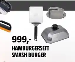 Bauhaus HAMBURGERSETT SMASH BURGER tilbud