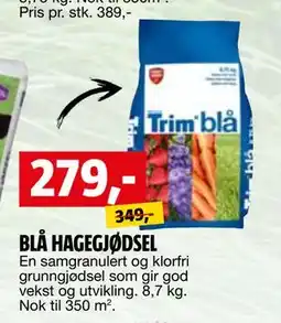 Bauhaus BLÅ HAGEGJØDSEL tilbud