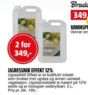 Bauhaus UGRESSNIX EFFEKT 12% tilbud