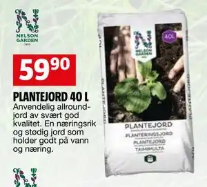 Bauhaus PLANTEJORD 40 L tilbud