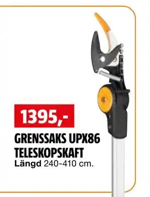 Bauhaus GRENSSAKS UPX86 TELESKOPSKAFT tilbud