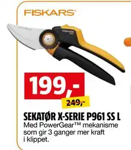 Bauhaus SEKATØR X-SERIE P961 SS L tilbud