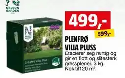 Bauhaus PLENFRØ VILLA PLUSS tilbud