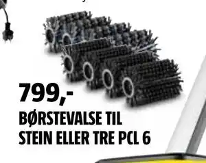 Bauhaus BØRSTEVALSE TIL STEIN ELLER TRE PCL 6 tilbud