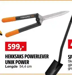 Bauhaus HEKKSAKS POWERLEVER UNIK POWER tilbud