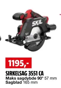 Bauhaus SIRKELSAG 3551 CA tilbud