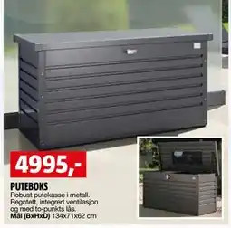 Bauhaus PUTEBOKS tilbud