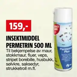 Bauhaus INSEKTMIDDEL PERMETRIN 500 ML tilbud