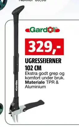 Bauhaus UGRESSFJERNER 102 CM tilbud