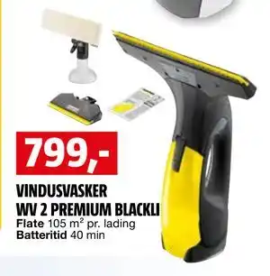 Bauhaus VINDUSVASKER WV 2 PREMIUM BLACKLINE tilbud