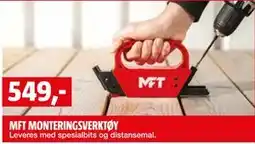 Bauhaus MFT MONTERINGSVERKTØY tilbud