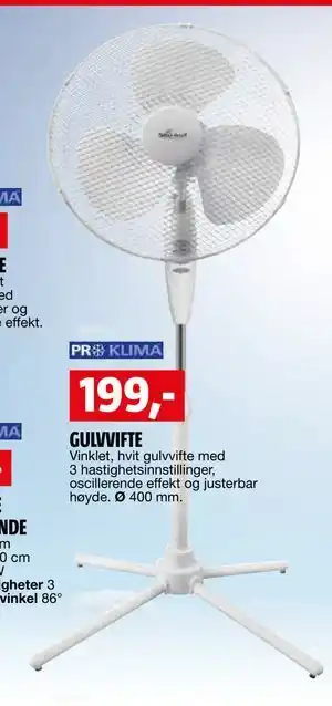 Bauhaus GULVVIFTE tilbud