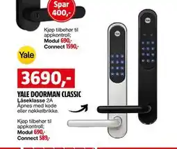 Bauhaus YALE DOORMAN CLASSIC tilbud