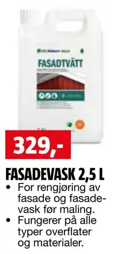 Bauhaus FASADEVASK 2,5 L tilbud