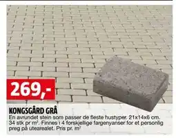 Bauhaus KONGSGÅRD GRÅ tilbud