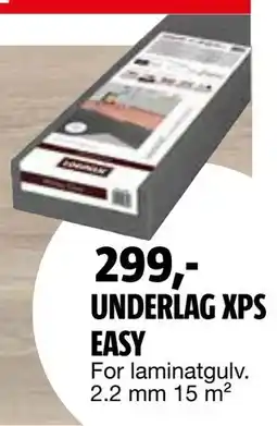 Bauhaus UNDERLAG XPS EASY tilbud