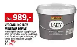 Bauhaus VEGGMALING LADY MINERALS REVIVE tilbud