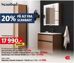 Bauhaus 20% PÅ ALT FRA SCANBAD! tilbud