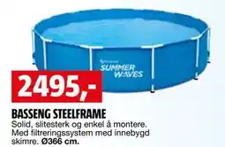 Bauhaus BASSENG STEELFRAME tilbud